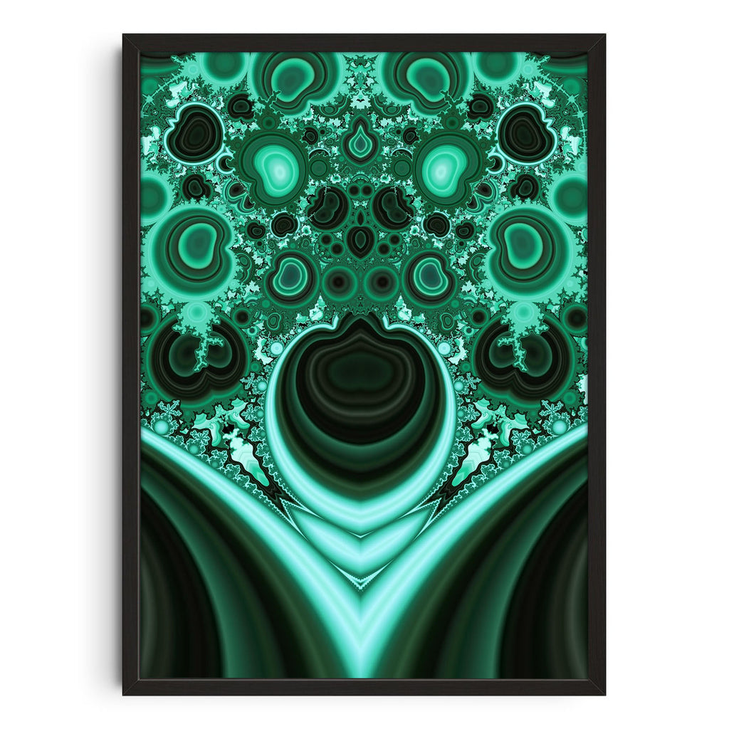 Malachite Automata Poster