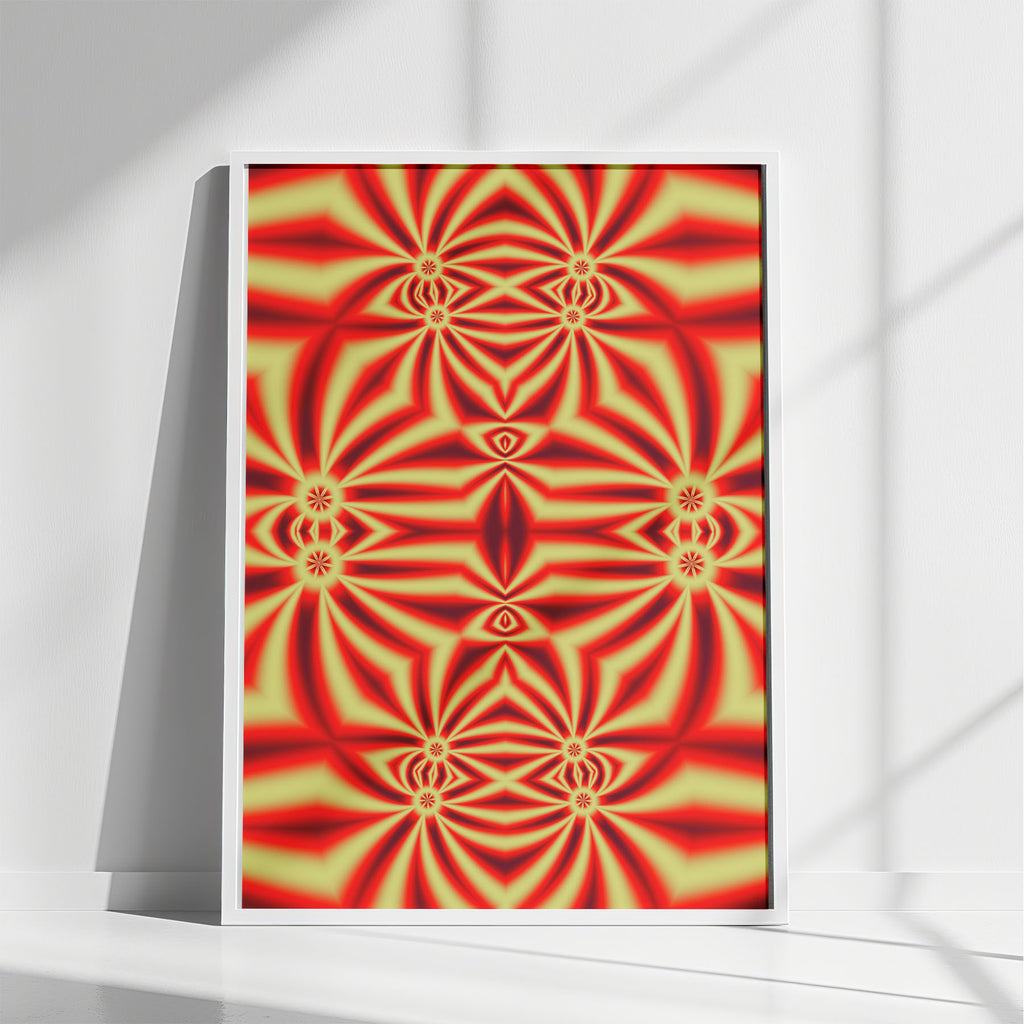 Solar Flare Automata Poster