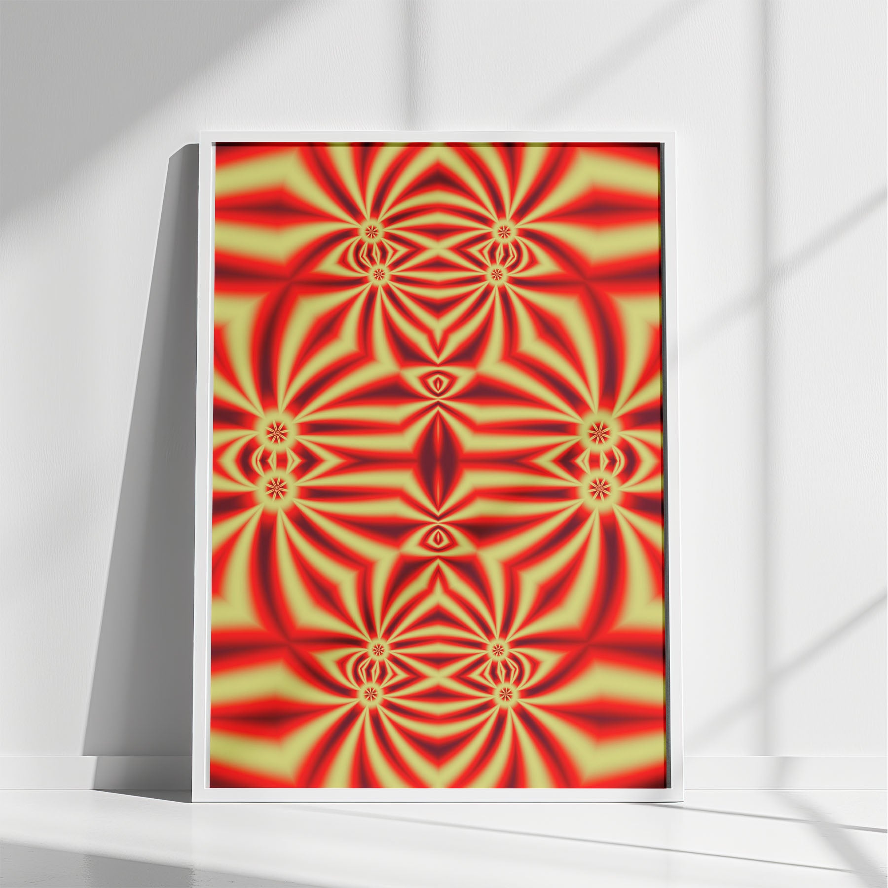 Solar Flare Automata Poster