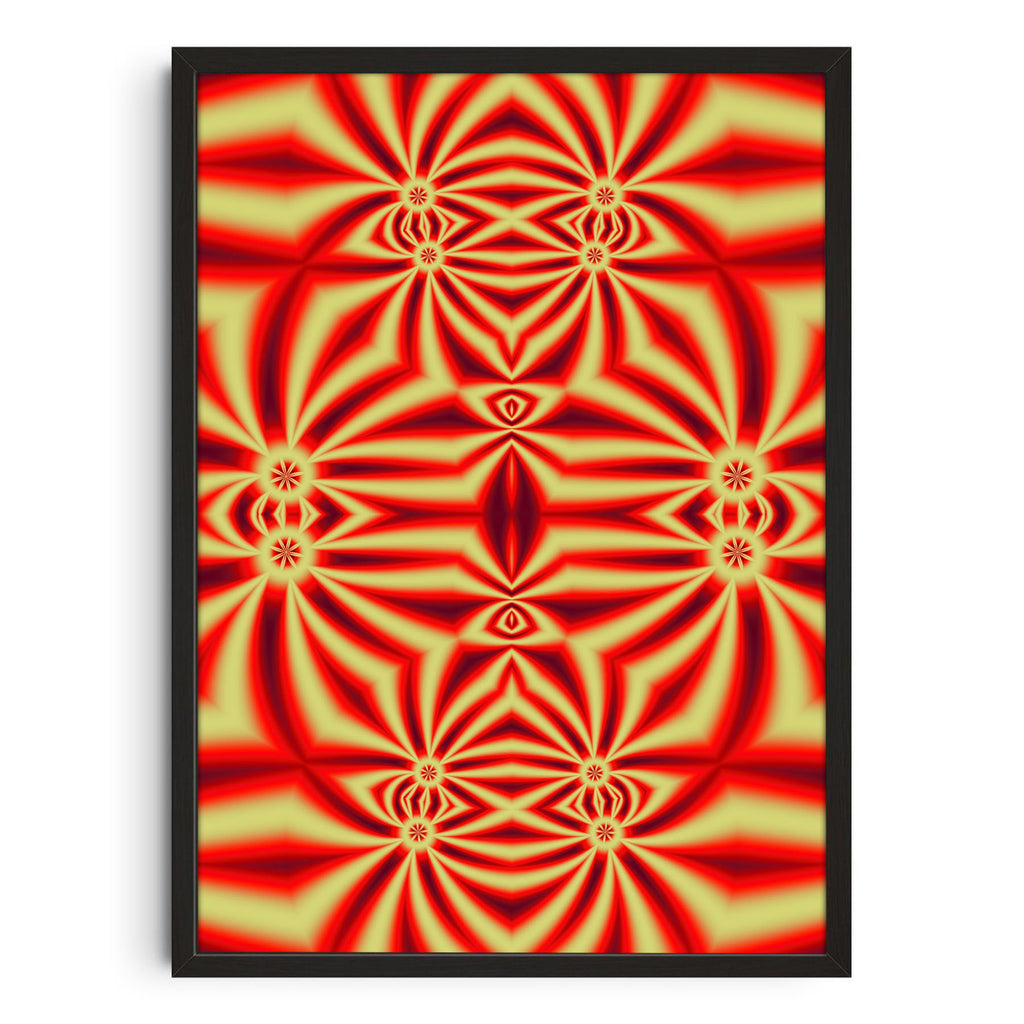 Solar Flare Automata Poster